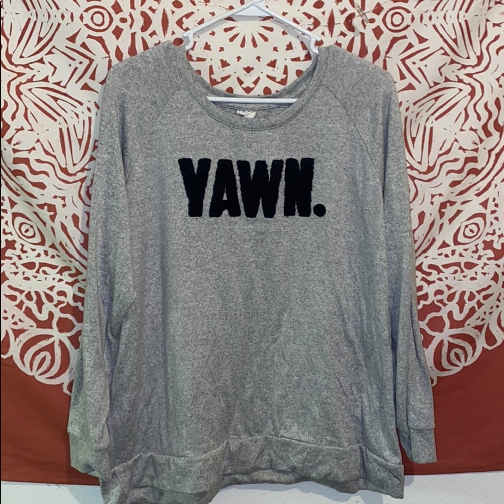 Pajama shirt/ lounge shirt